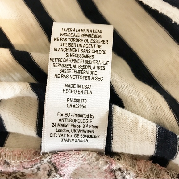 SOLD Paper Locket Anthropologie Cap Sleeve Top - Picture 8 of 8